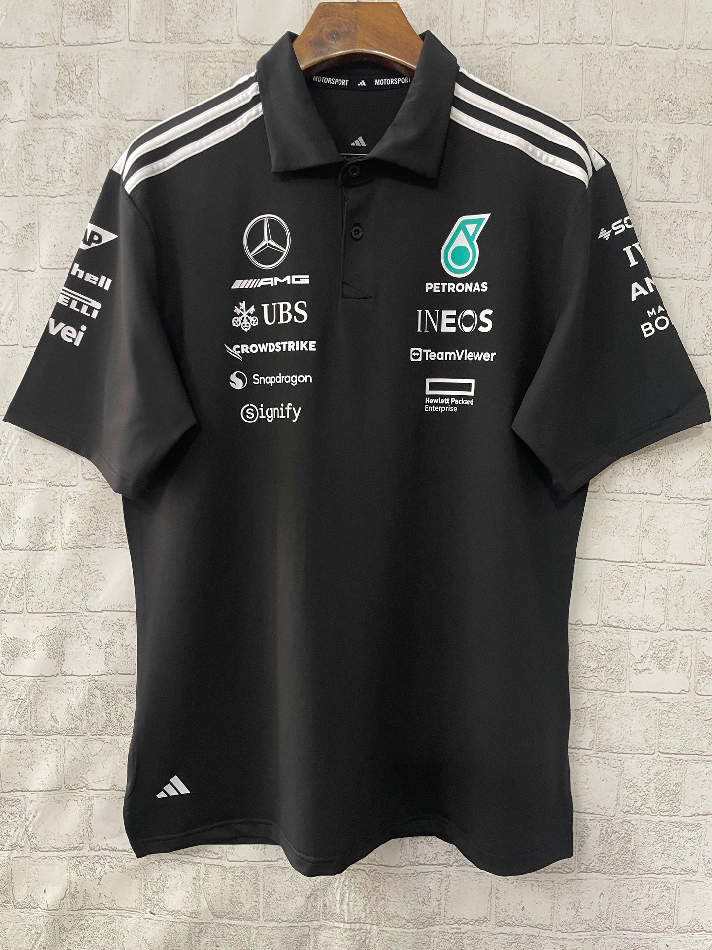 Mercedes F1 polo - Vêtements de sport