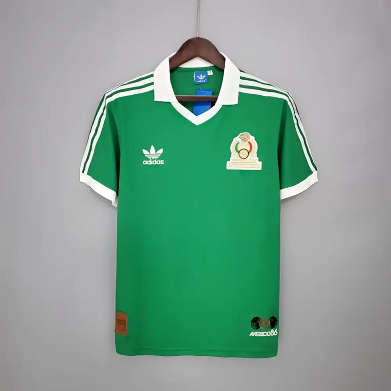 Mexique Domicile Retro 1986 - Vêtements de sport