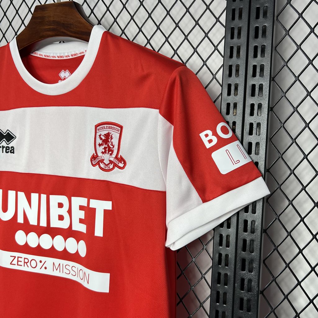 Middlesbrough Domicile 2024/2025 - Vêtements de sport