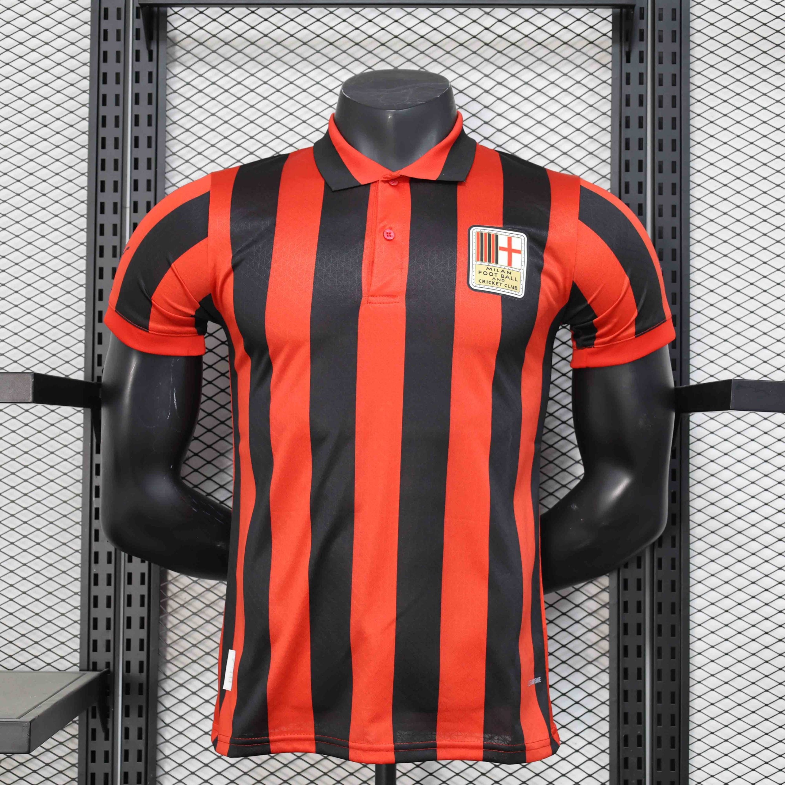 Milan AC 125 ans Domicile Version Joueur 2024/2025 - Domicile 125 Ans / S - Vêtements de sport