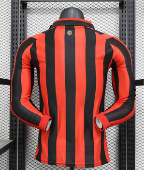 Milan AC 125 ans Domicile Version Joueur Manches Longues 2024/2025 - Vêtements de sport