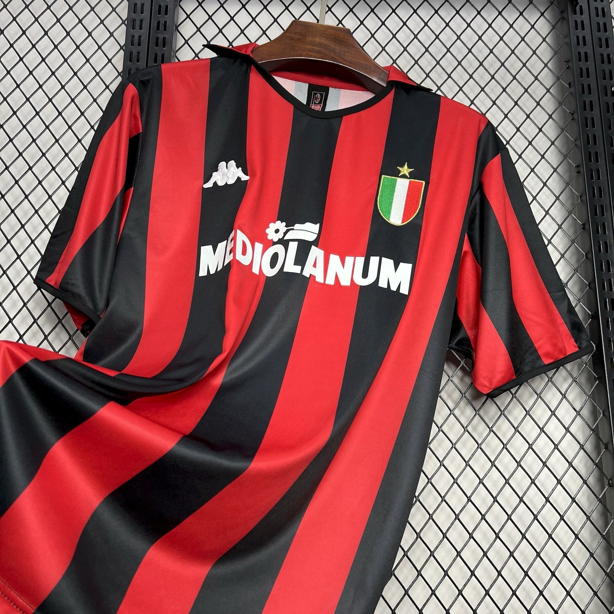 Milan AC Domicile Retro 1988/1989 - Vêtements de sport