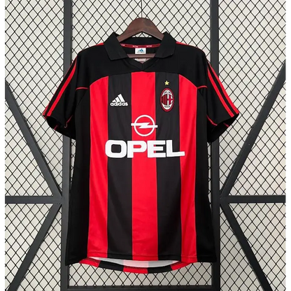 Milan AC Domicile Retro 2001/2002 - Domicile / S - Vêtements de sport