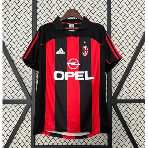 Milan AC Domicile Retro 2001/2002 - Domicile / S - Vêtements de sport