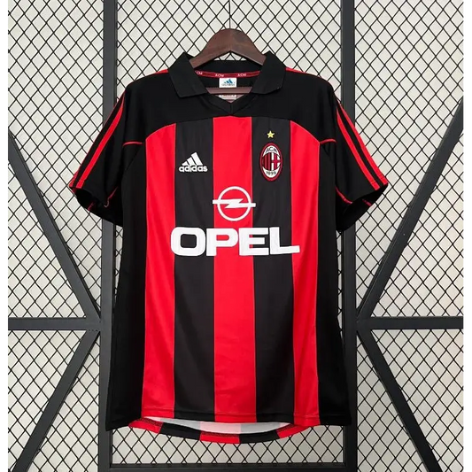 Milan AC Domicile Retro 2001/2002 - Domicile / S - Vêtements de sport