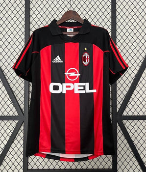 Milan AC Domicile Retro 2001/2002 - Domicile / S - Vêtements de sport