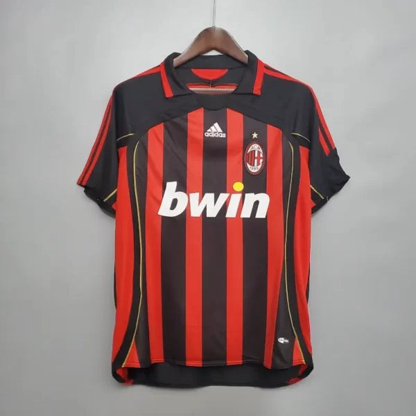 Milan AC Domicile Retro 2006/2007 - Vêtements de sport