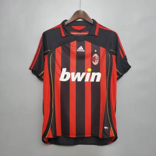 Milan AC Domicile Retro 2006/2007 - Vêtements de sport