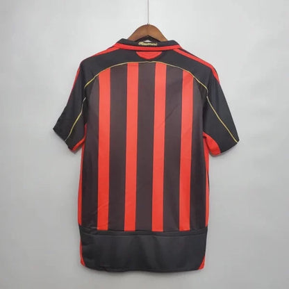 Milan AC Domicile Retro 2006/2007 - Vêtements de sport