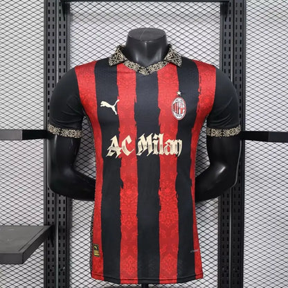 Milan AC Edition spécial noir version joueur 2025/2026 - Vêtements de sport