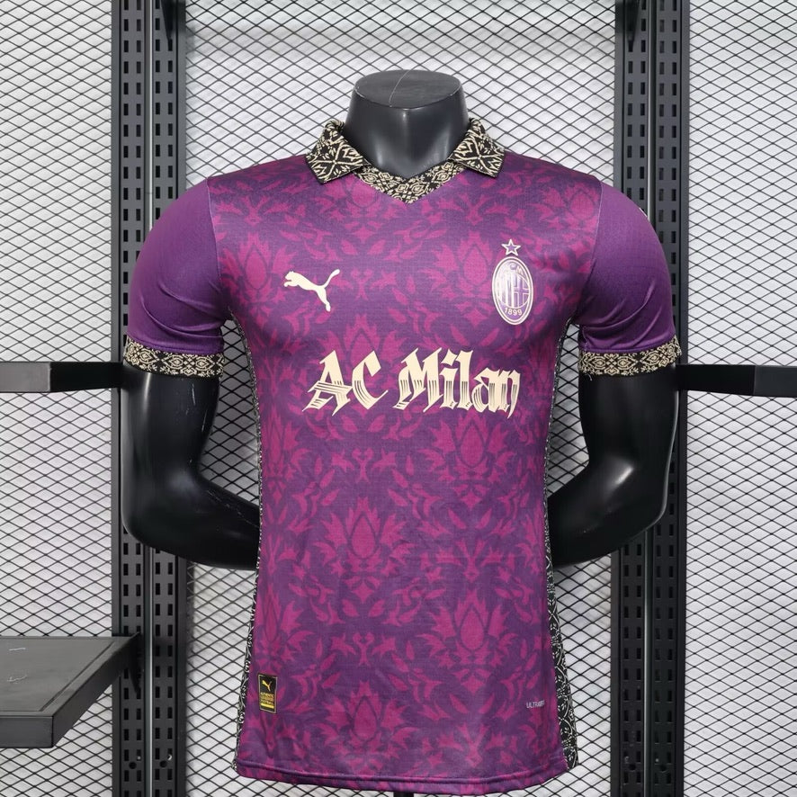 Milan AC Edition spécial violet version joueur 2025/2026 - Vêtements de sport