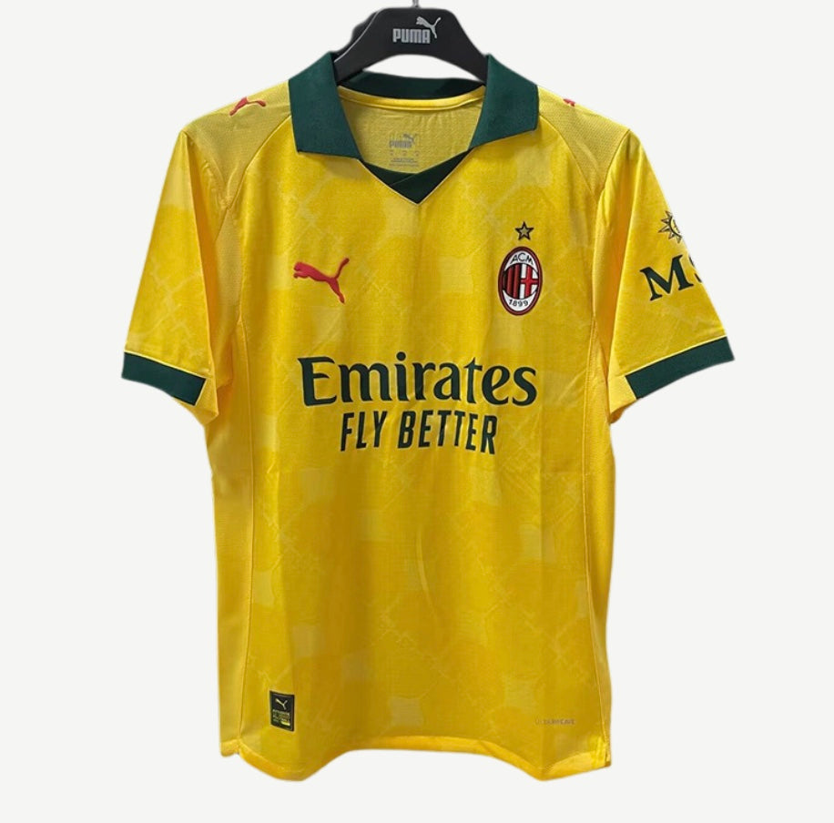 Milan AC Jaune 2025/2026 - Vêtements de sport