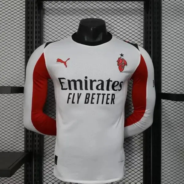 Milan AC Manches Longues Extérieur 2025/2026 Vêtements de sport