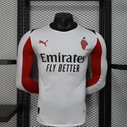 Milan AC Manches Longues Extérieur 2025/2026 Vêtements de sport