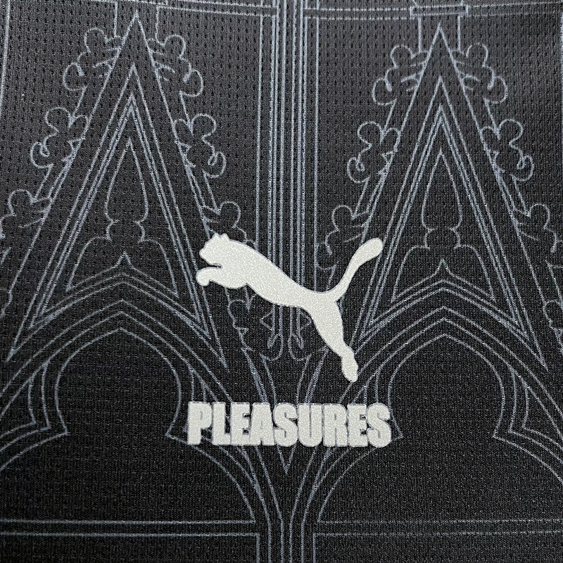 Milan AC Pleasures Black 2024/2025 - Vêtements de sport