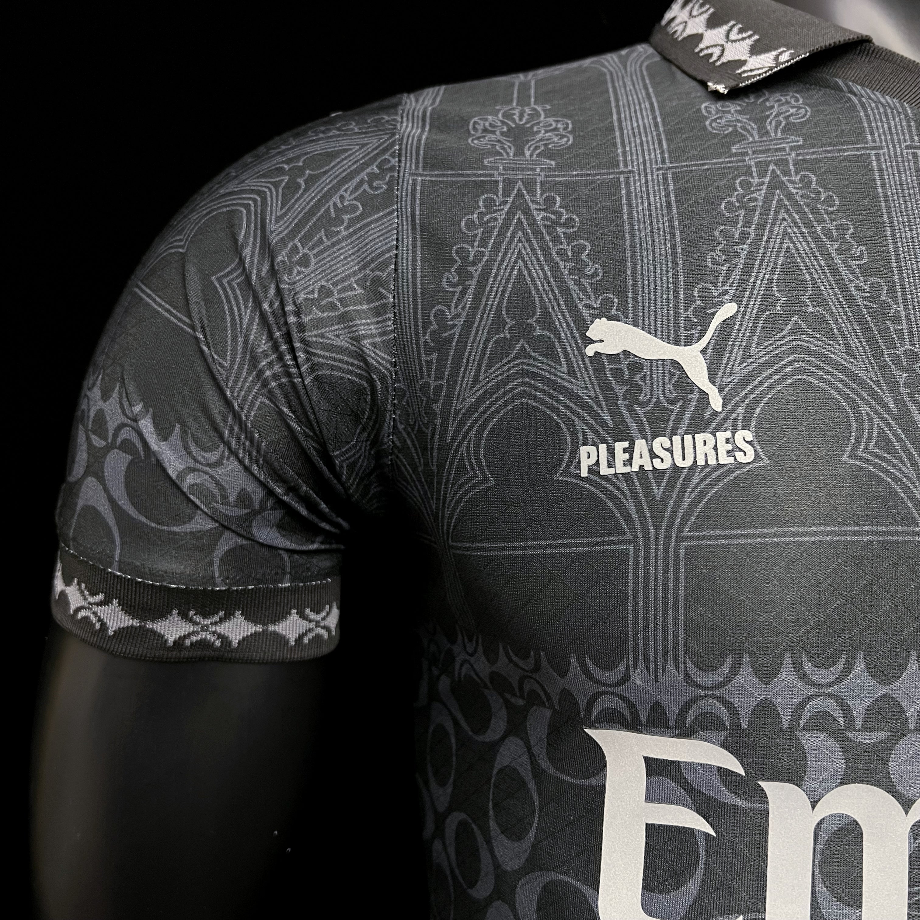 Milan AC Pleasures Black 2024/2025 - Vêtements de sport