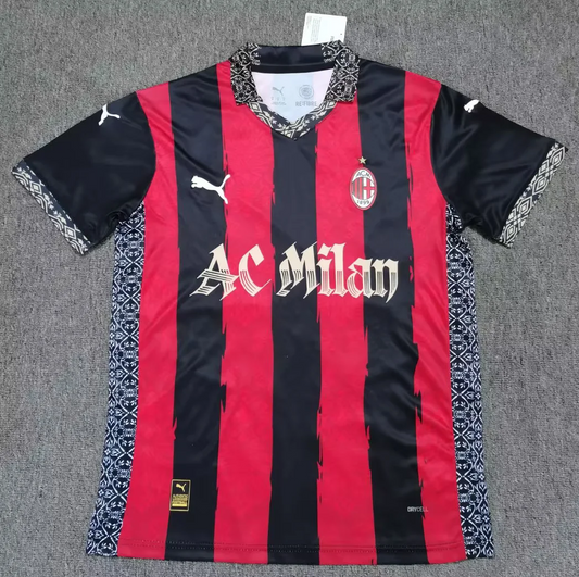 Milan AC Rouge/Noir 2025/2026 - Vêtements de sport