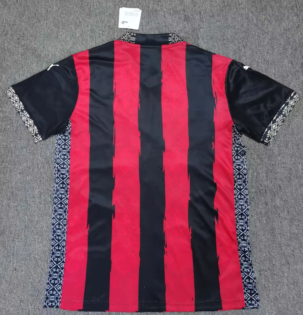 Milan AC Rouge/Noir 2025/2026 - Vêtements de sport