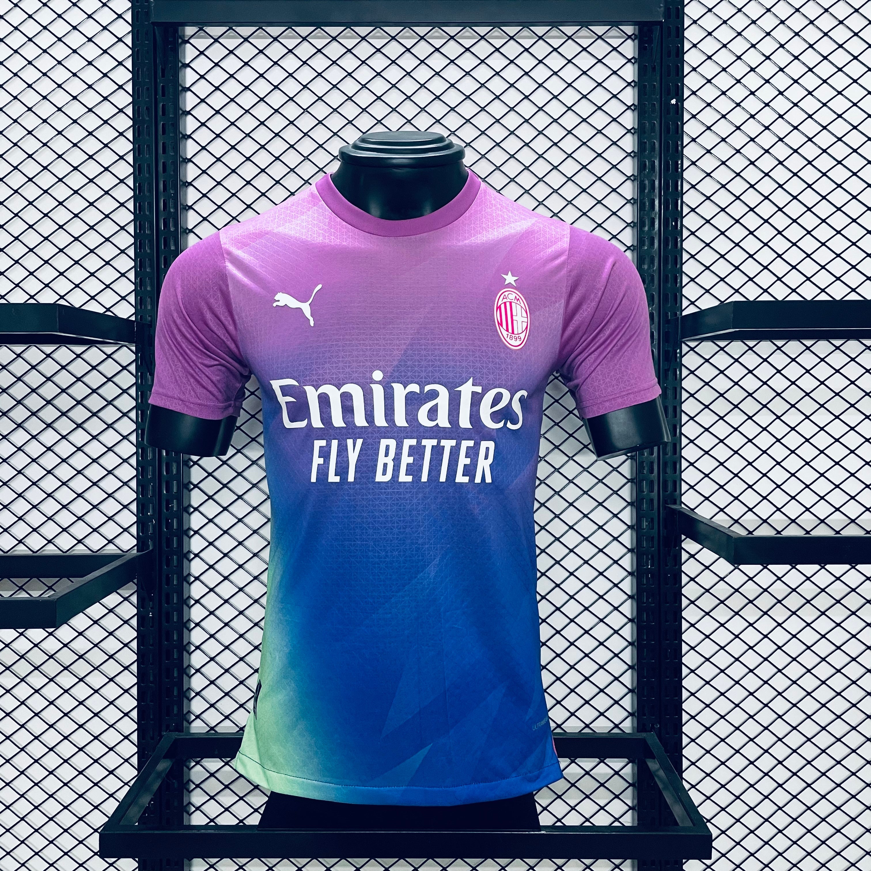 Milan AC Third Version Joueur 2023/2024 - Vêtements de sport