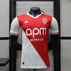 Monaco Domicile Version Joueur 2024/2025 - Vêtements de sport