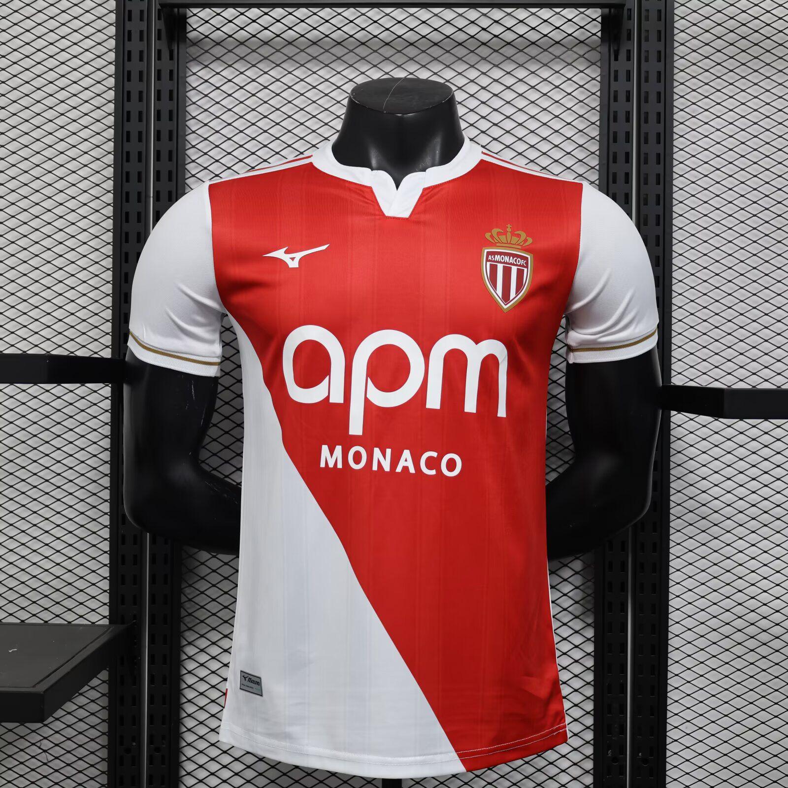 Monaco Domicile Version Joueur 2025/2026 - Vêtements de sport