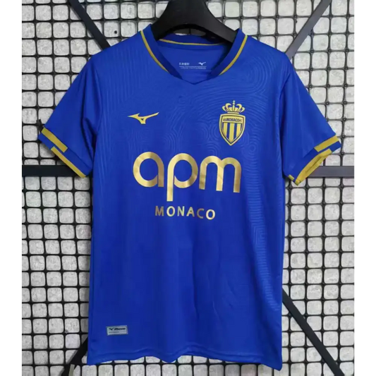 Monaco Extérieur Bleu 2025/2026 - Vêtements de sport