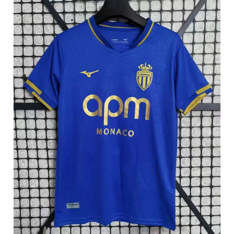 Monaco Extérieur Bleu 2025/2026 - Vêtements de sport