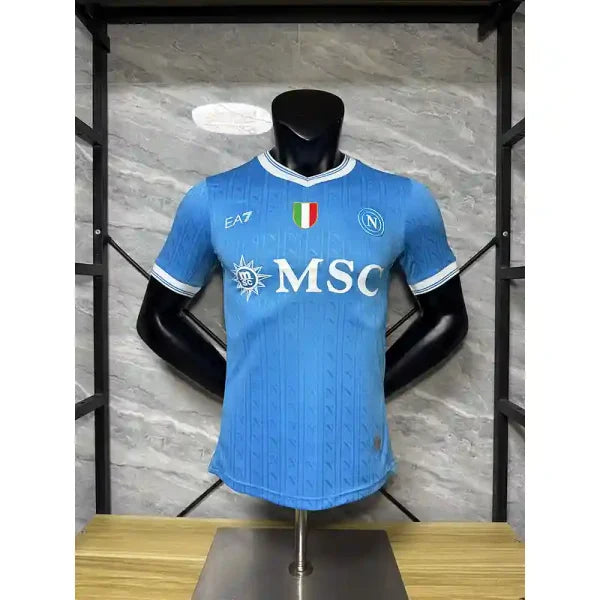 Naples SSC Domicile Version Joueur 2025/2026 - Vêtements de sport