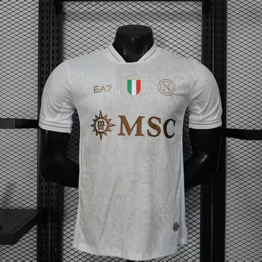Naples SSC Extérieur Version Joueur 2025/2026 Vêtements de sport