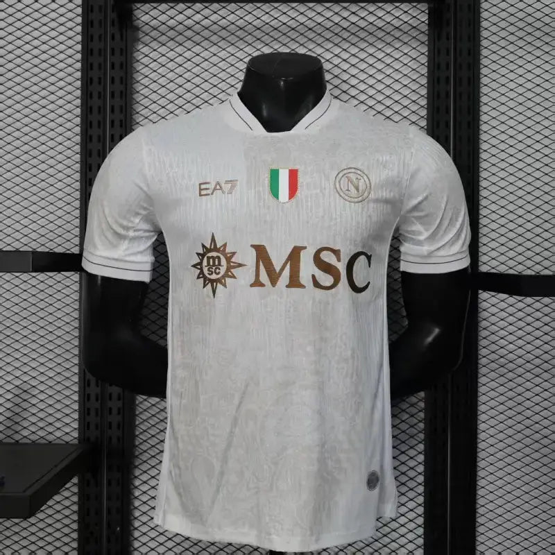 Naples SSC Extérieur Version Joueur 2025/2026 Vêtements de sport