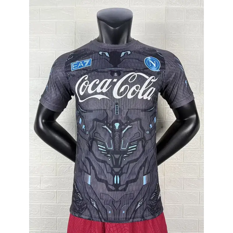 Naples SSC Gris Version Joueur 2025/2026 - Vêtements de sport