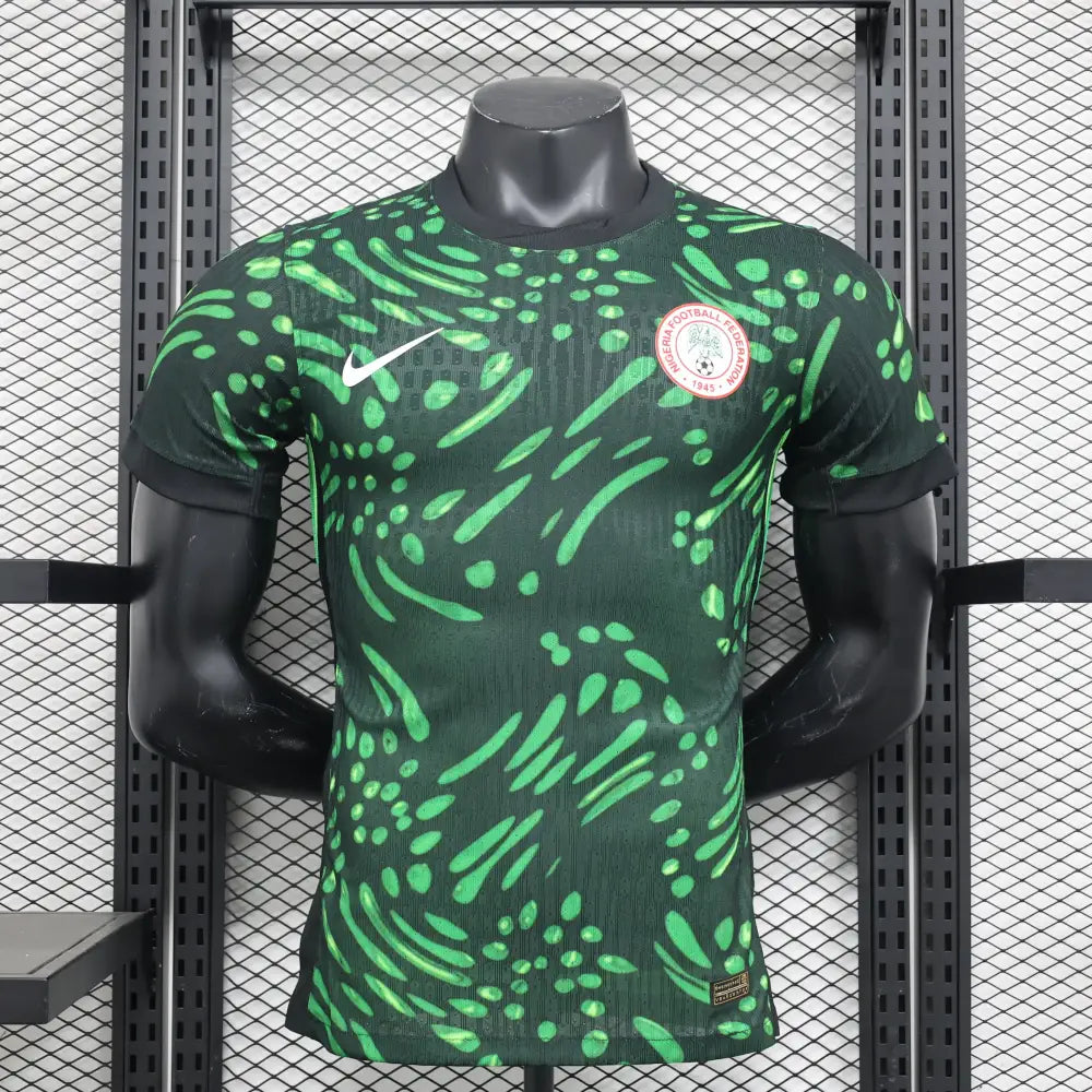 Nigéria Extérieur 2024 - Version Joueur ( + 5€) / S - Vêtements de sport