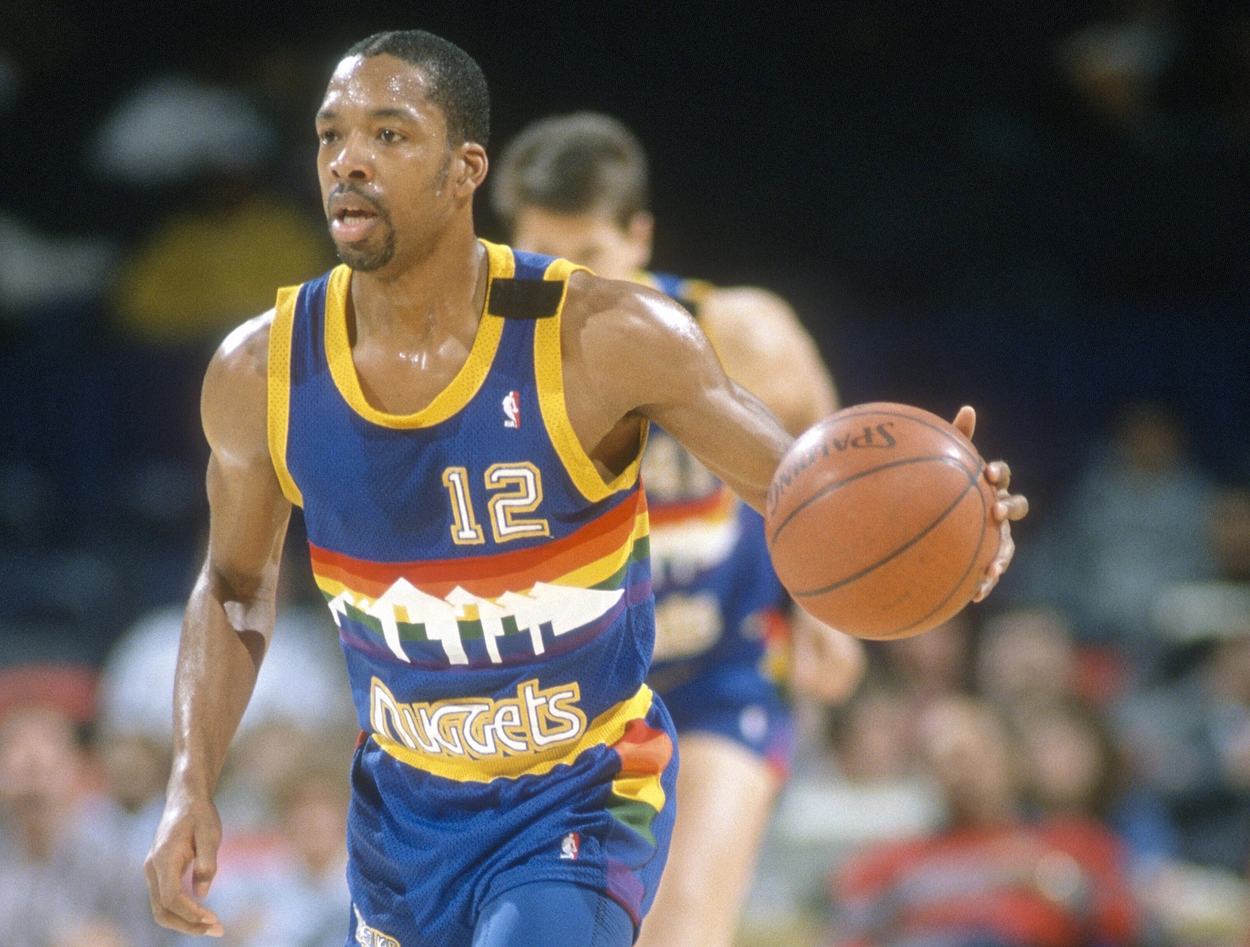 Denver Nuggets 1980s Rainbow Jersey