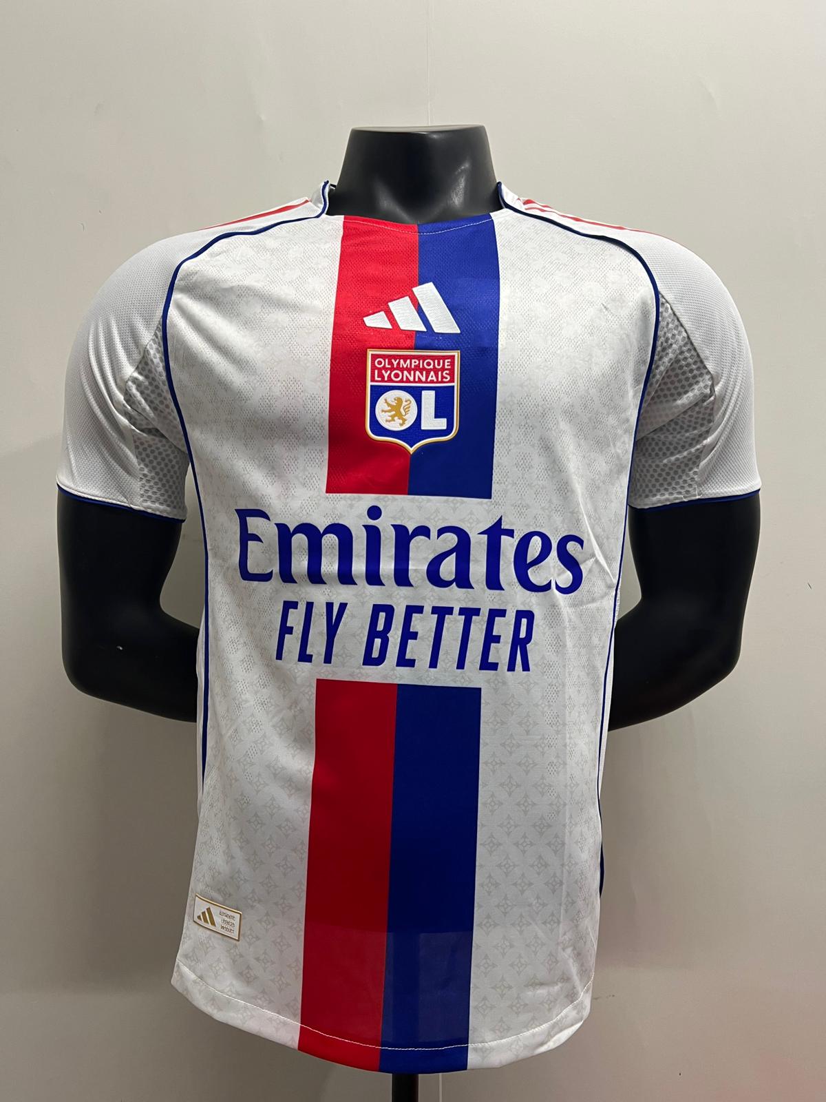 OL Olympique Lyonnais Domicile Version Joueur 2025/2026 - Vêtements de sport