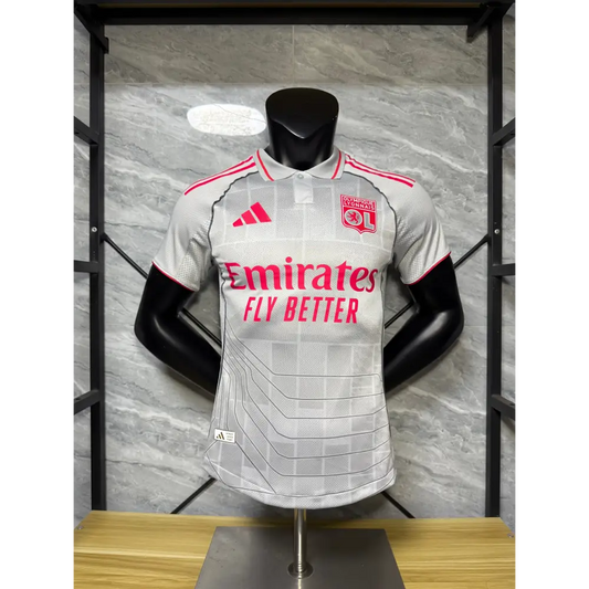 OL Olympique Lyonnais Version Joueur Extérieur 2025/2026 - Vêtements de sport