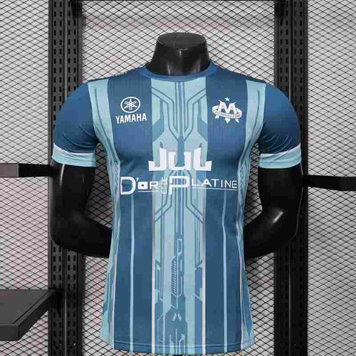 Olympique de Marseille Cyan Edition Jul Version Joueur 2025/2026 - Vêtements de sport