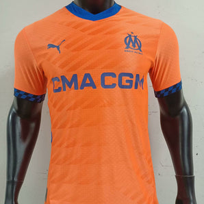 Olympique de Marseille Maillot Version Joueur Extérieur 2025/2026 - Vêtements de sport