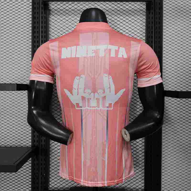 Olympique de Marseille Rose Edition Jul Version Joueur 2025/2026 - Vêtements de sport