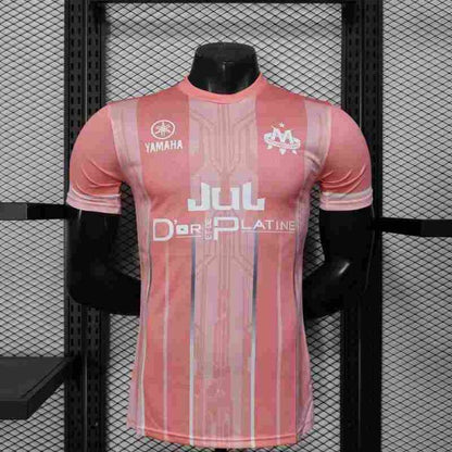 Olympique de Marseille Rose Edition Jul Version Joueur 2025/2026 - Vêtements de sport