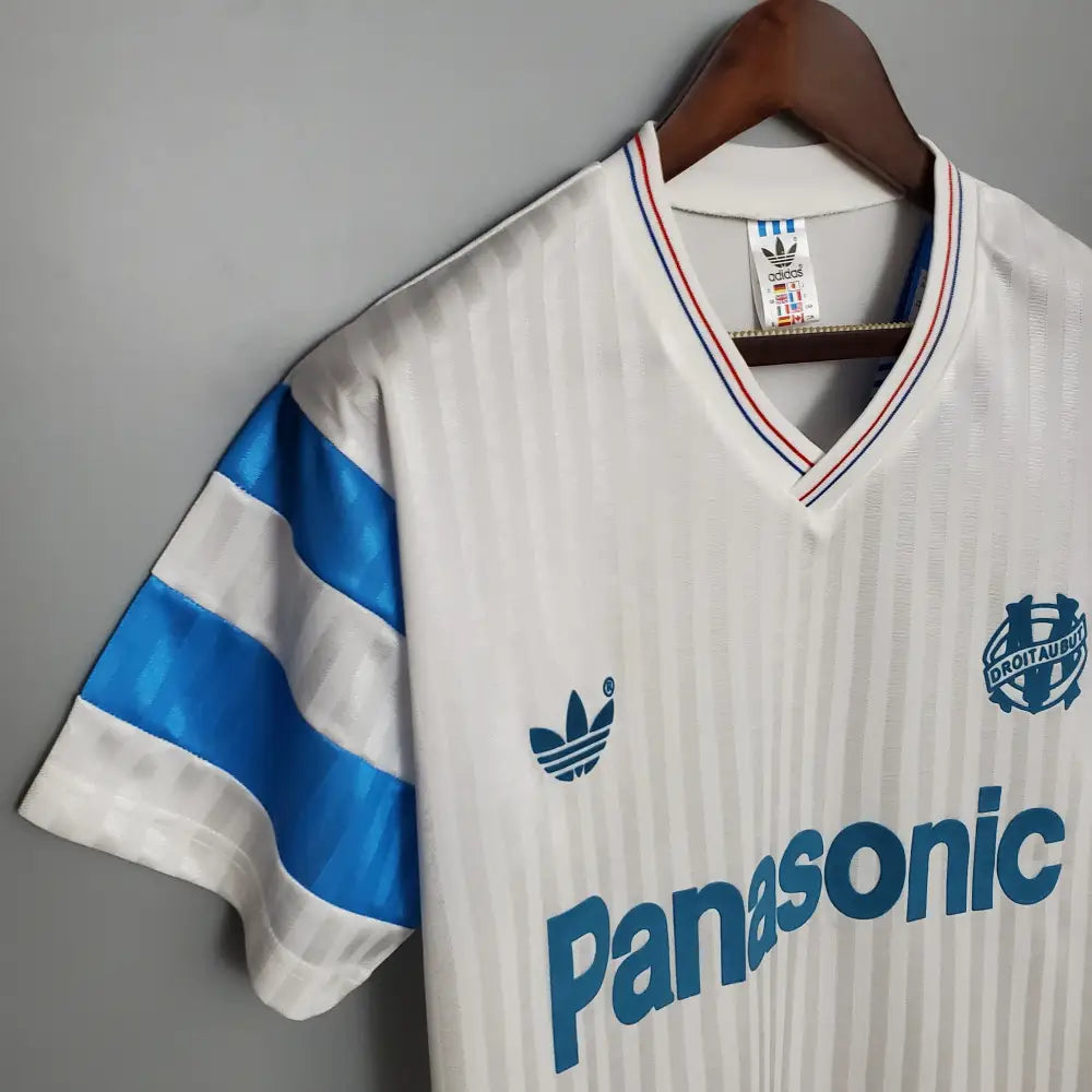 OM Olympique de Marseille Domicile Retro 1990 - Vêtements de sport