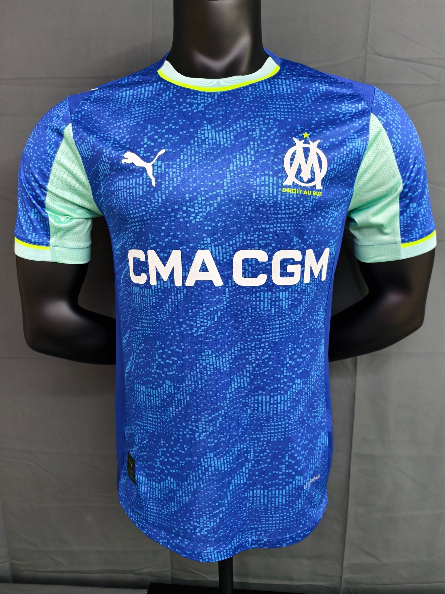 OM Olympique de Marseille Extérieur 3 Version Joueur 2025/2026 Vêtements de sport
