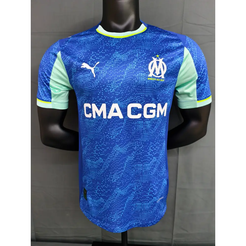 OM Olympique de Marseille Extérieur 3 Version Joueur 2025/2026 Vêtements de sport