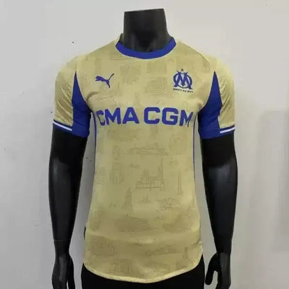 OM Olympique de Marseille Extérieur 3 Version Joueur 2025/2026 - S #MWS Options 1 - Vêtements de sport