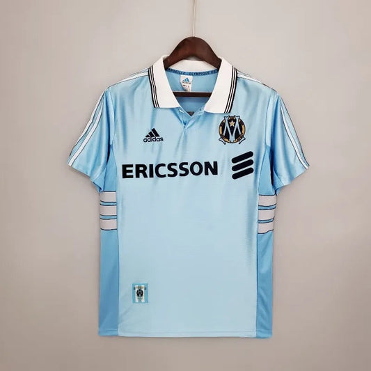 OM Olympique de Marseille Extérieur Retro 1999/2000 - Extérieur Retro / S - Vêtements de sport