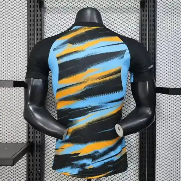 OM Olympique de Marseille Pre-Match Bleu/Orange Version Joueur 2025/2026 - Vêtements de sport