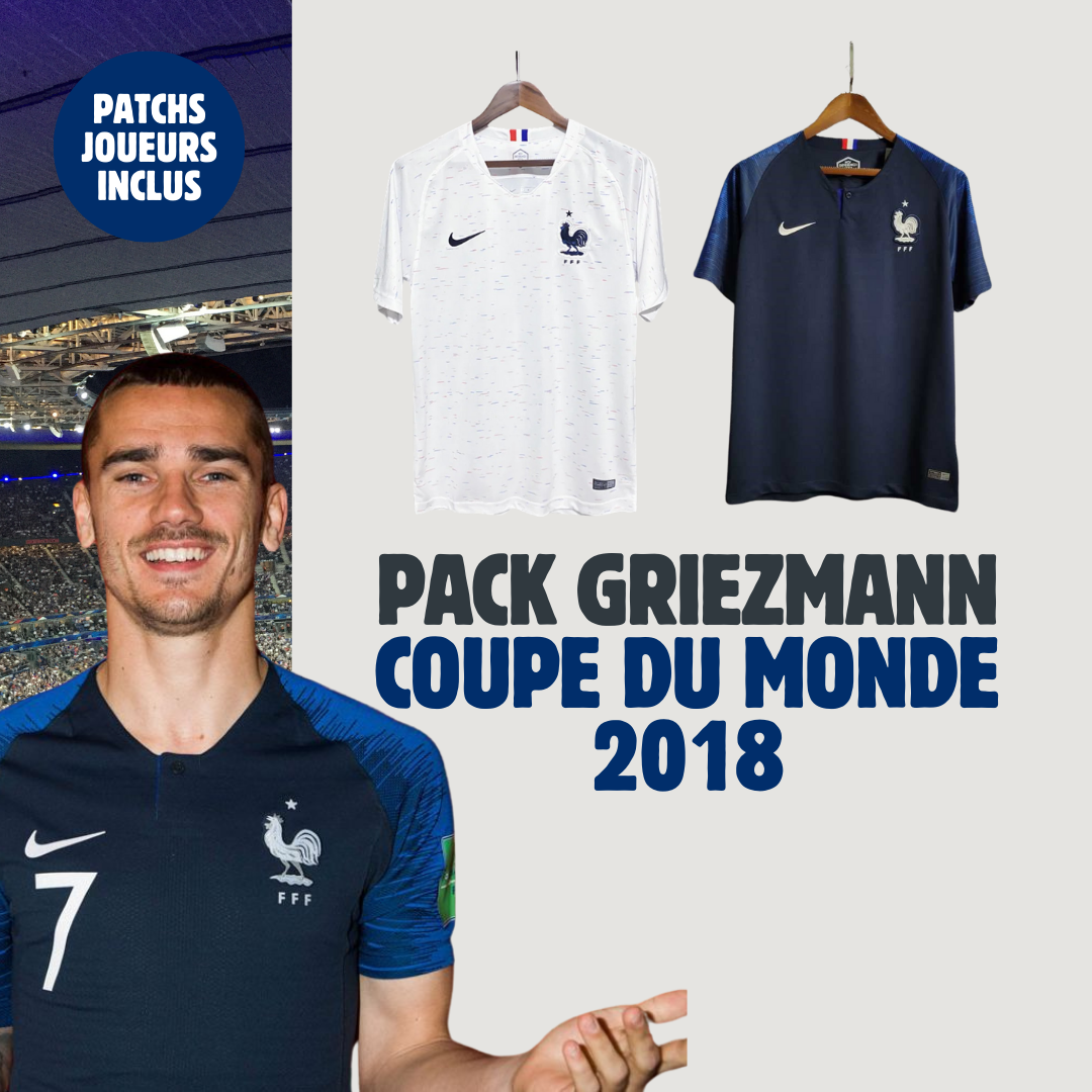 Pack Maillots Griezmann Coupe Du Monde 2018 - Vêtements de sport