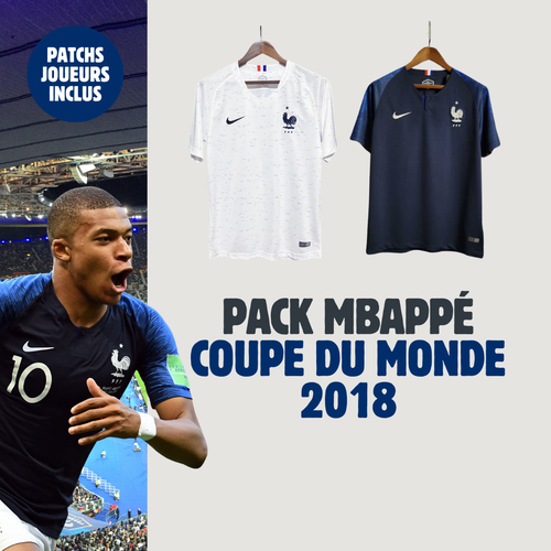 Pack Maillots Mbappe Coupe Du Monde 2018 - Vêtements de sport
