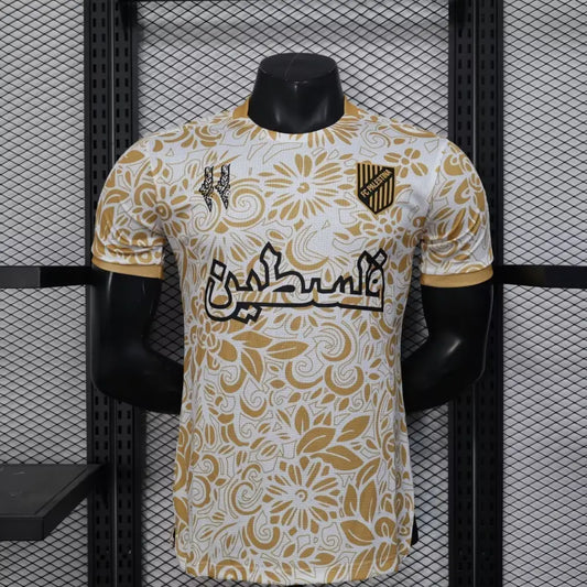 Palestine Blanc/Jaune Version Joueur 2025/2026 - Vêtements de sport