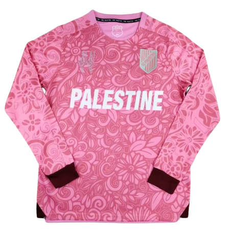 Palestine Manches Longues Rose 2024/2025 - Vêtements de sport