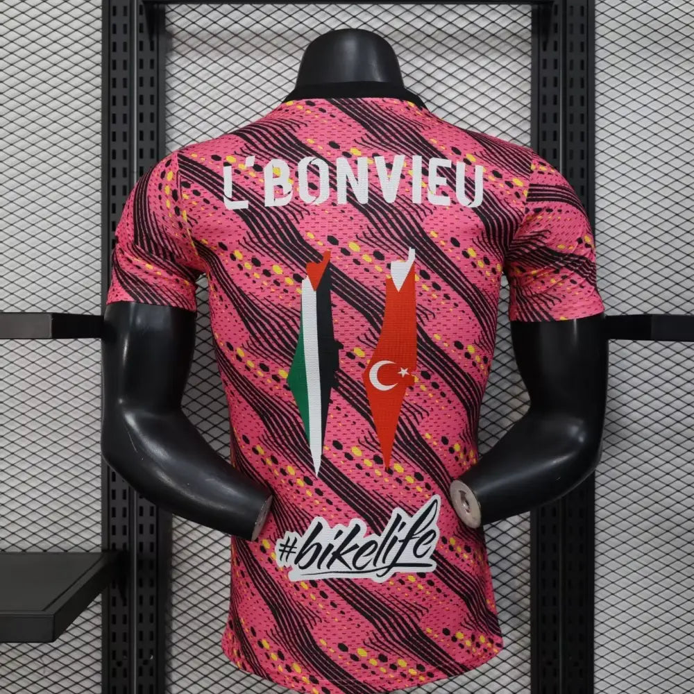 Palestine Rouge Edition Version Joueur 2025/2026 - Vêtements de sport